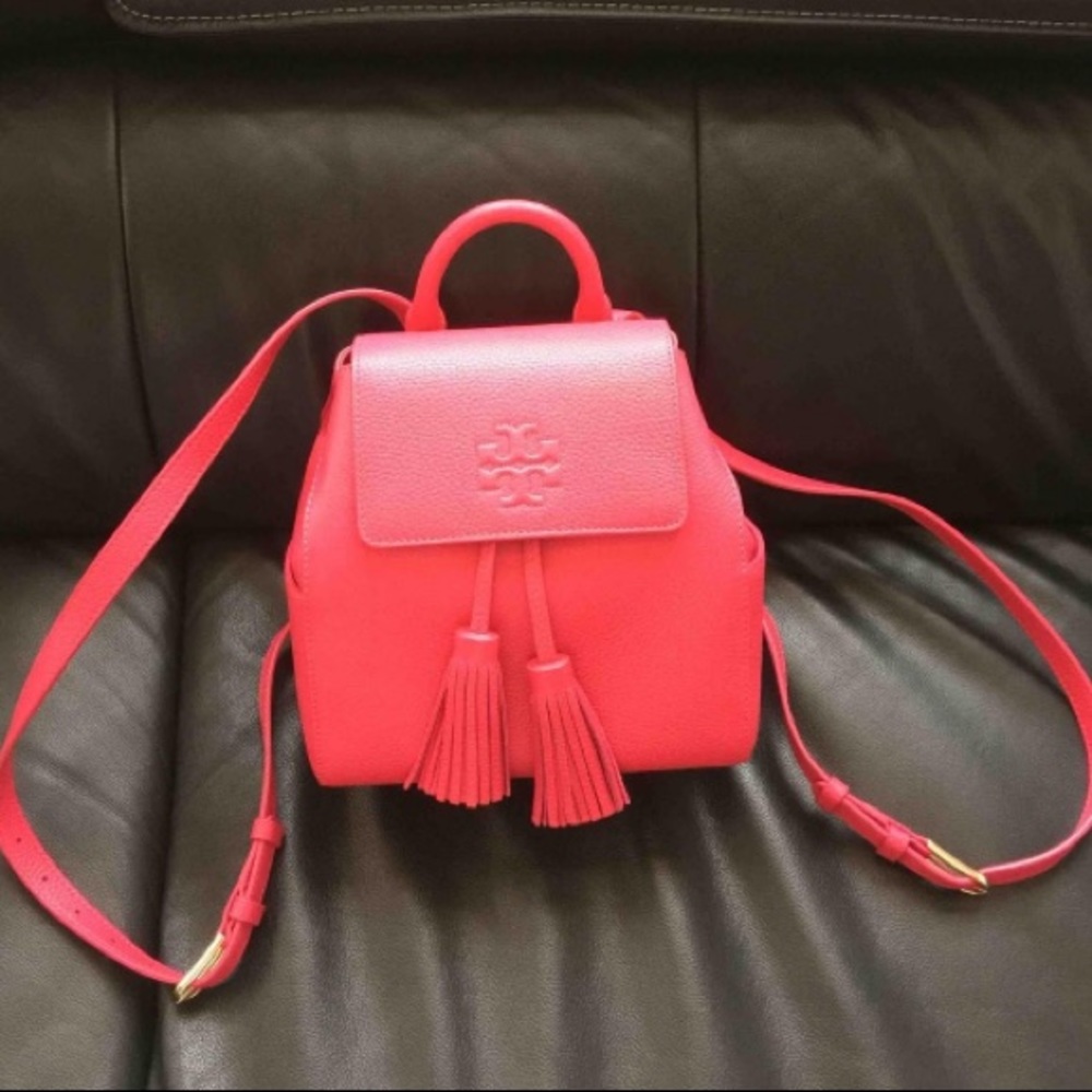 Tory Burch Thea Pink Backpack